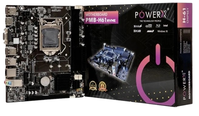 Powerx H61 2nd / 3rd Gen Motherboard
